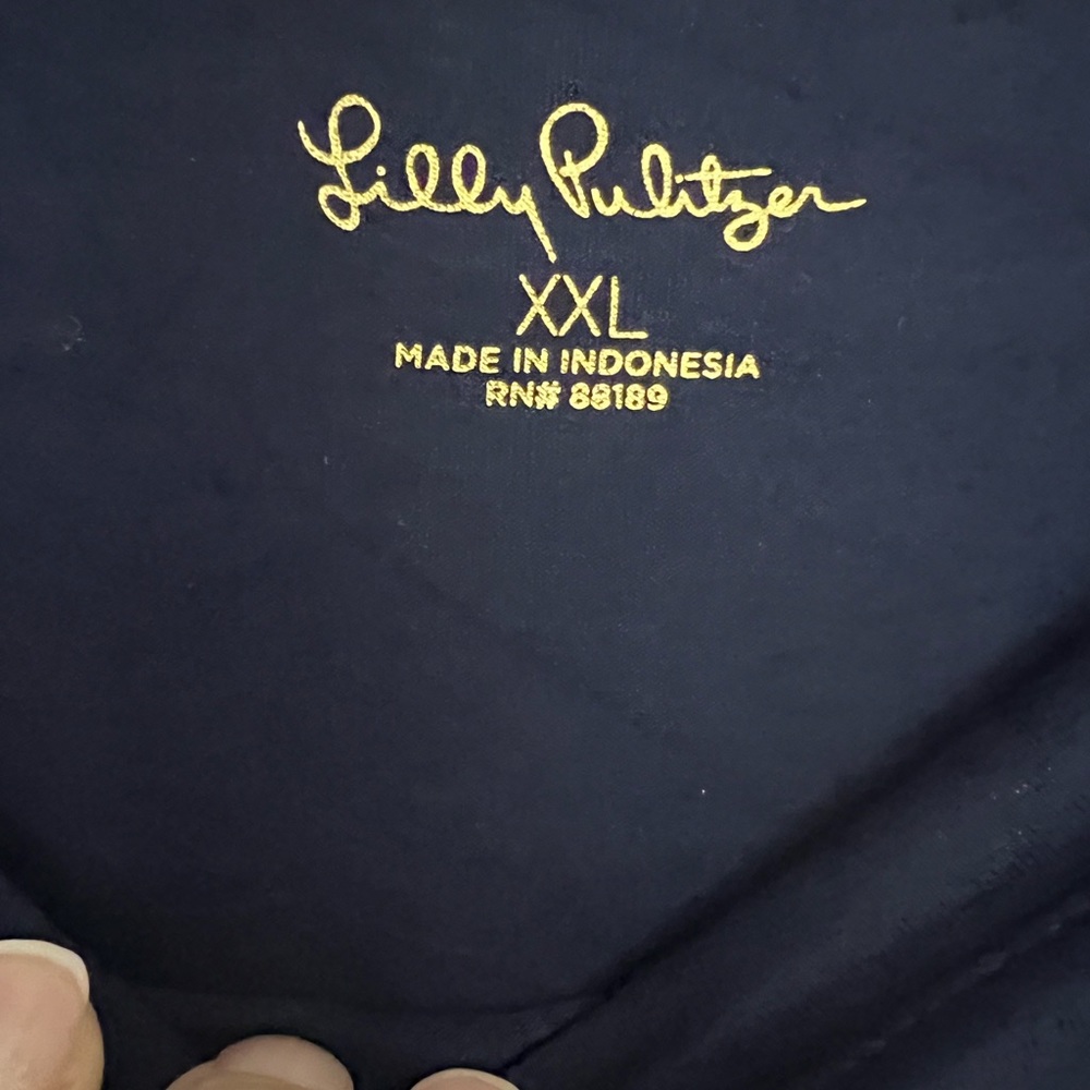 Lilly Pulitzer navy dress - Picture 3 of 3